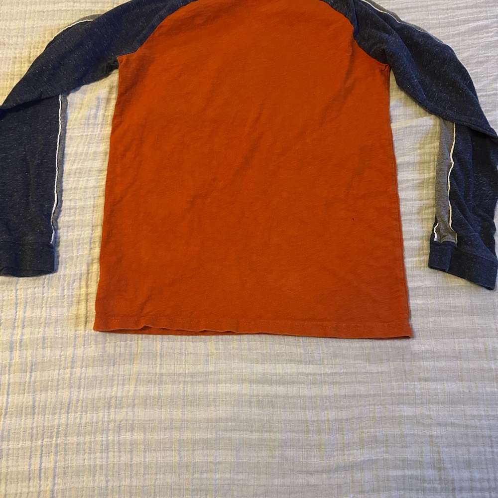 Carter's Vibrant Orange and Navy Tee